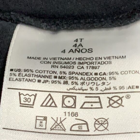 Old Navy | Active Girls Black leggings Pants - Picture 9 of 9